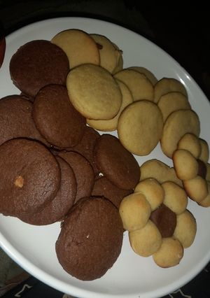 Butter cookies ainihin hoton girkin