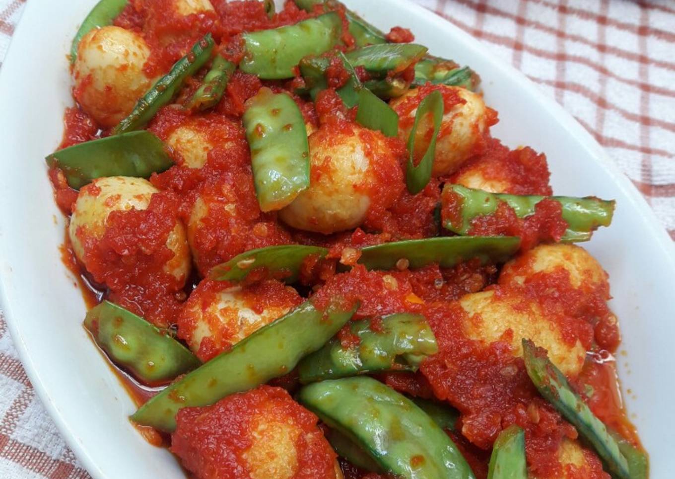 Balado Telur Puyuh