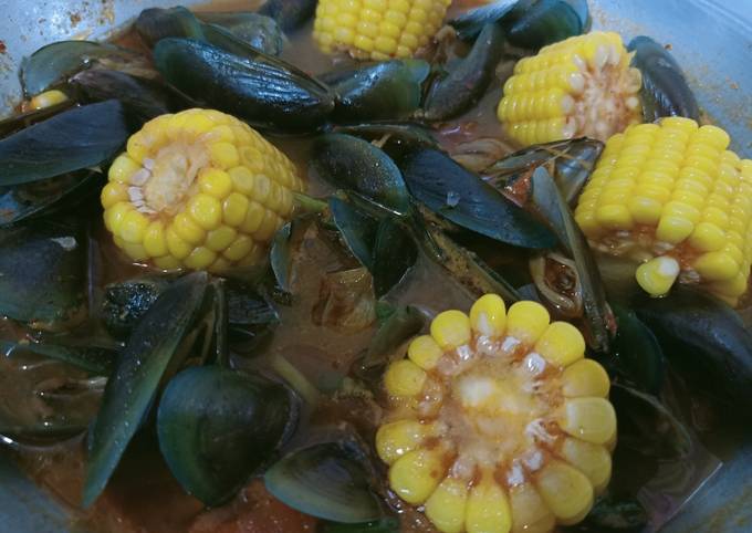 Cara bikin Kerang ijo saos padang Cara bikin Kerang ijo saos padang