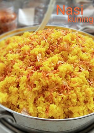 Foto resep Nasi Kuning Kukus