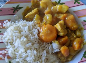 Una foto de Curry Rice