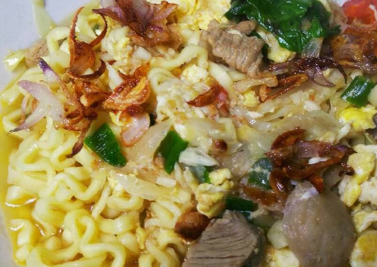 Mie godog jawa rumahan