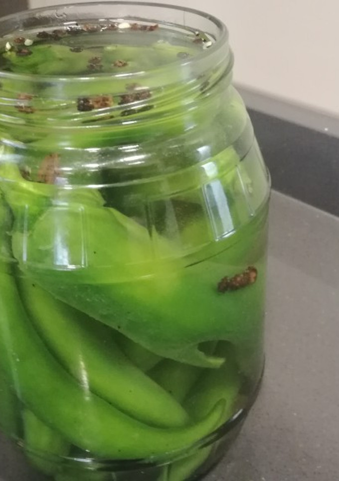 Una foto de Guindillas en vinagre