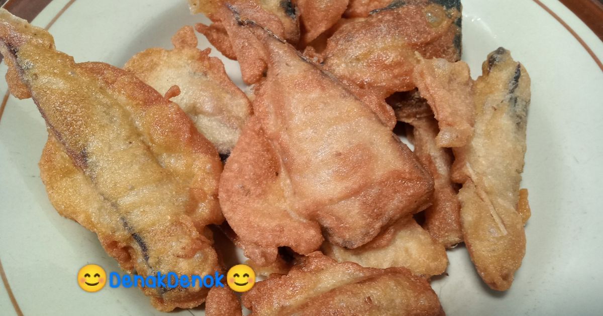 Tongkol iris goreng tepung (homemade)