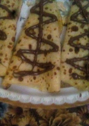 صورة لوصفة كريب بالنوتيلا