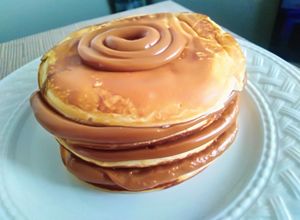 Una foto de Panqueques Caseros con esencia de Panetón 👍🇵🇪