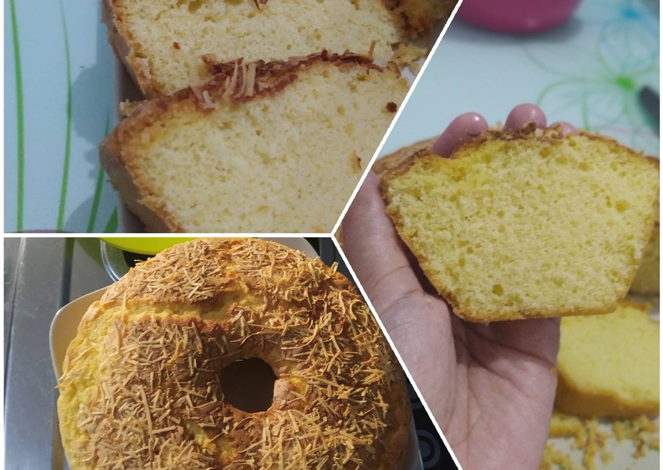 Resep Bolu jadul keju Anti Gagal