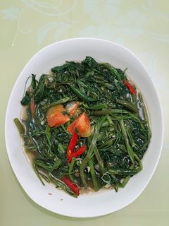 Foto resep Cah Kangkung Polos