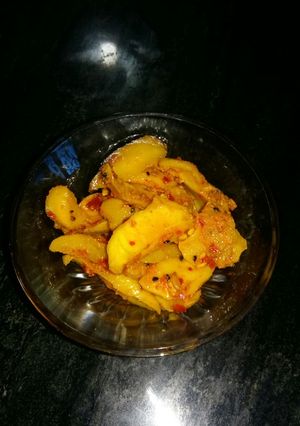 عکسی از دستور ترشی انبه