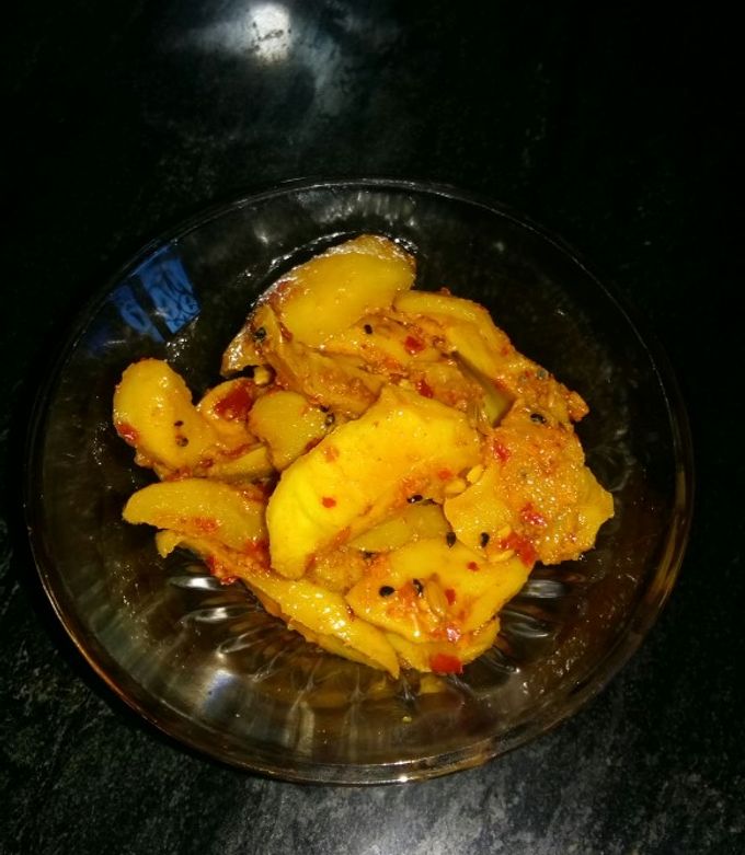 عکسی از دستور ترشی انبه
