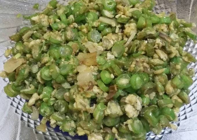 Cara Buat Orak arik buncis telur praktis Yang Sederhana