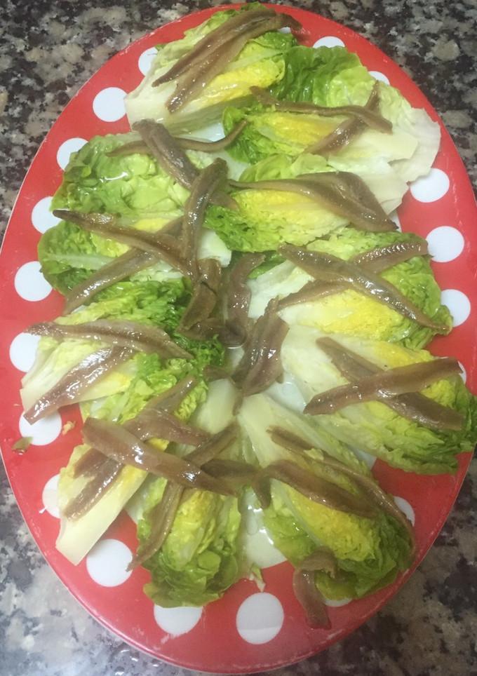 Una foto de Cogollicos de Tudela con filetes de anchoa del cantábrico