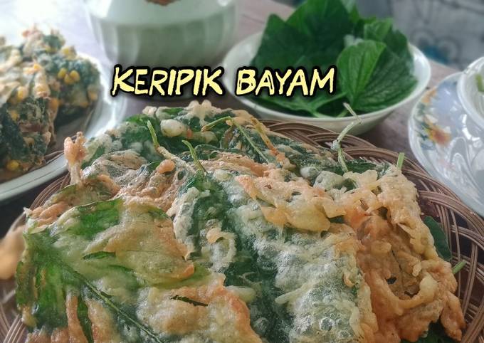 24 #Keripik bayam