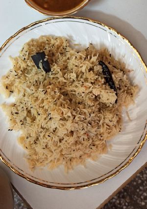 A picture of Jeera Rice.