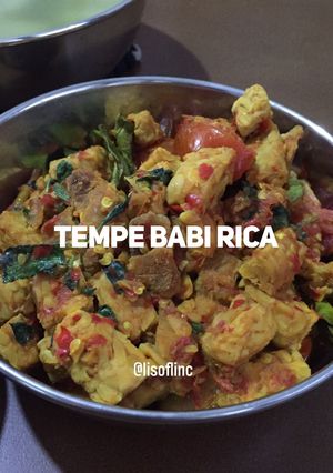 Foto resep Tempe babi rica kemangi