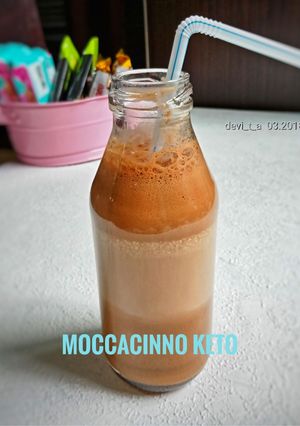 Foto resep Moccacinno Keto #ketopad