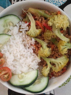 Una foto de Soya al wok.🍱
