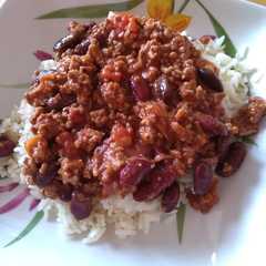 Une photo de Chili con carne