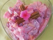 Una foto de almibar para ensalada de fruta