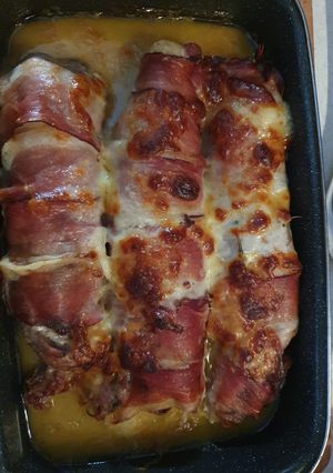 Göngyölt szűzpecsenye recept fotója