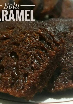 Foto resep Bolu Karamel (Sarang Semut) kukus #pr_kuetradisionalberserat