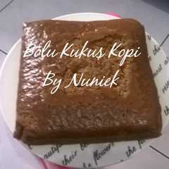BOLU KUKUS KOPI SUPER SIMPLE (Tanpa Mixer, Tanpa Telur) রেসিপির প্রধান ছবি