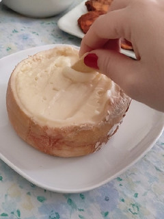 Una foto de Torta del Casar