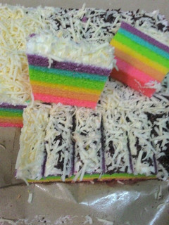 Foto resep Steam Rainbow Cake