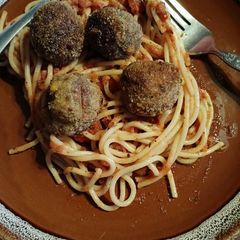 A picture of Cheese Filled Meatballs.