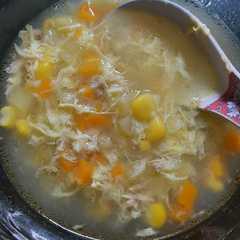 A picture of Egg Drop Soup.