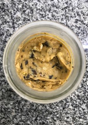 Una foto de Helado de banana saludable