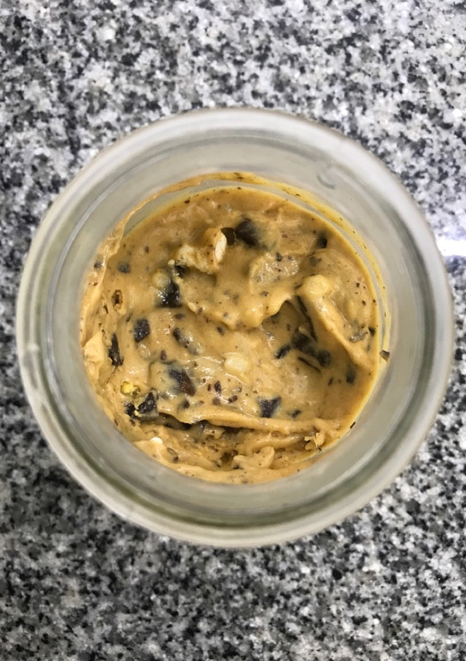 Una foto de Helado de banana saludable