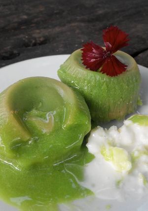Foto resep Greentea / Matcha lava cake