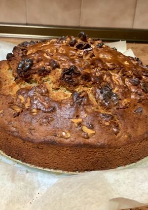 Una foto de Bizcocho de calabaza y nueces 🍰