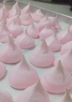 Foto resep Meringue kisses cookies