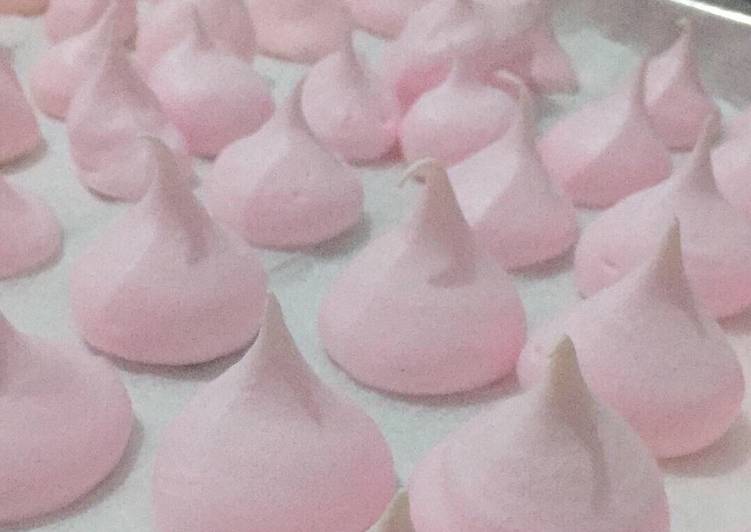 Bagaimana Membuat Meringue kisses cookies Anti Gagal