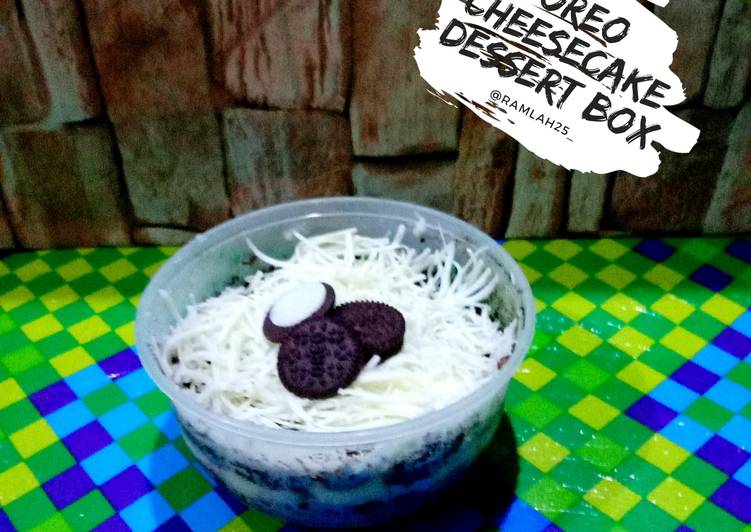 Rahasia Membuat Oreo Cheesecake Dessert Box Yang Gurih