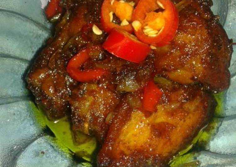 Spicy Wing Saos Inggris