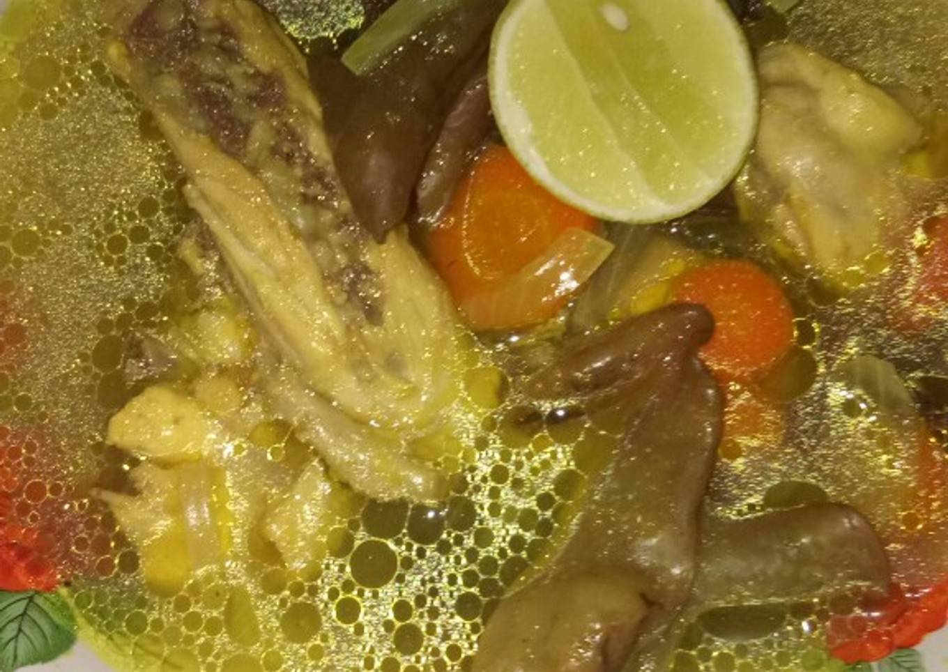 Soto kuning jamur kuping
