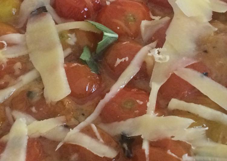Tatin de tomatitos -agridulce