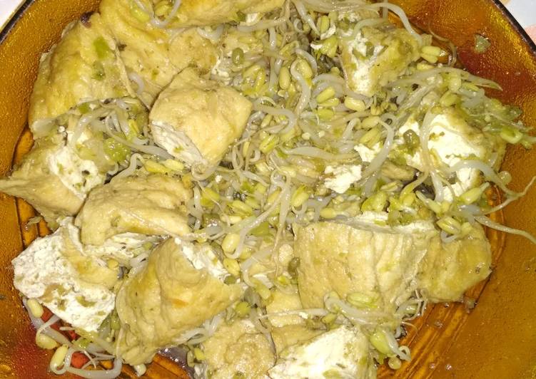 Cara meracik Oseng tahu campur toge, Bikin Ngiler