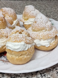Una foto de Lionesas de nata sin gluten