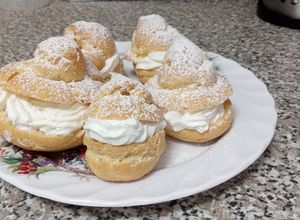 Una foto de Lionesas de nata sin gluten