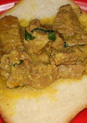 Foto resep Roti daging ekspres