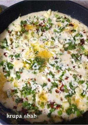 A picture of Vegetable au gratin (without oven).