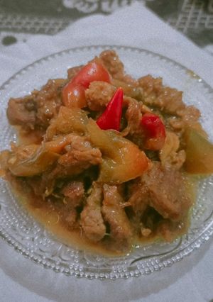 Foto resep Daging teriyaki