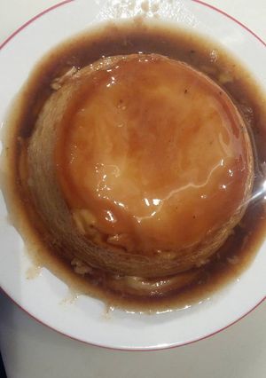 Una foto de Flan de Huevo
