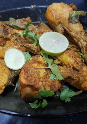 A picture of Steam Tandoori Chicken🌶🔥.