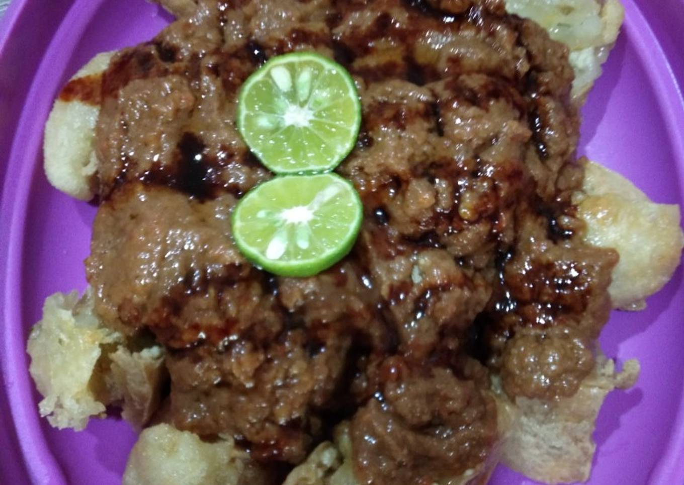 Batagor Tahu ala dapur mamak Uwais