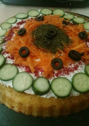 صورة لوصفة تارت مالح باللبنة